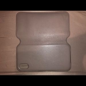 iPhone X leather Folio case